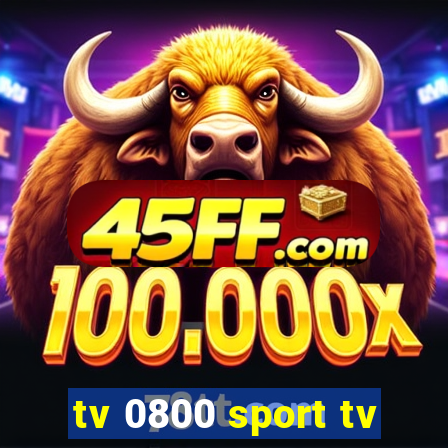 tv 0800 sport tv